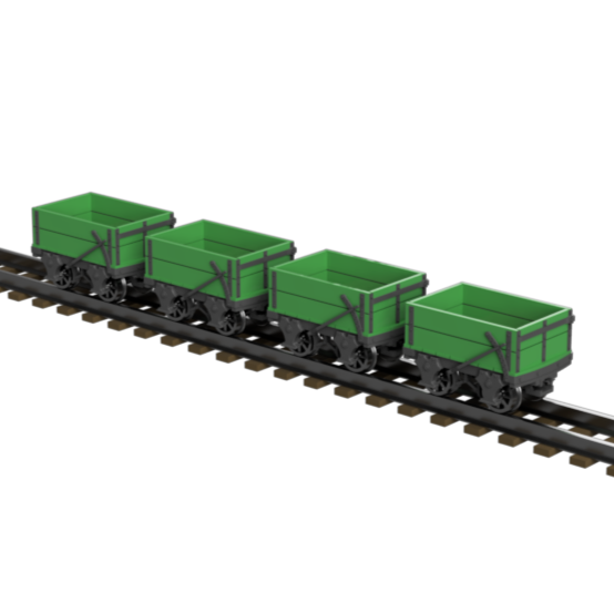 FP757E – GVT 1 Ton Open Wagon OO9 Gauge