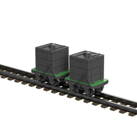 FP757H – GVT 2 Ton Tar Wagon OO9 Gauge