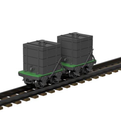 FP757H – GVT 2 Ton Tar Wagon OO9 Gauge
