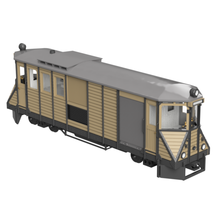 FP801A – M-67 Diesel Tram OO9 Gauge