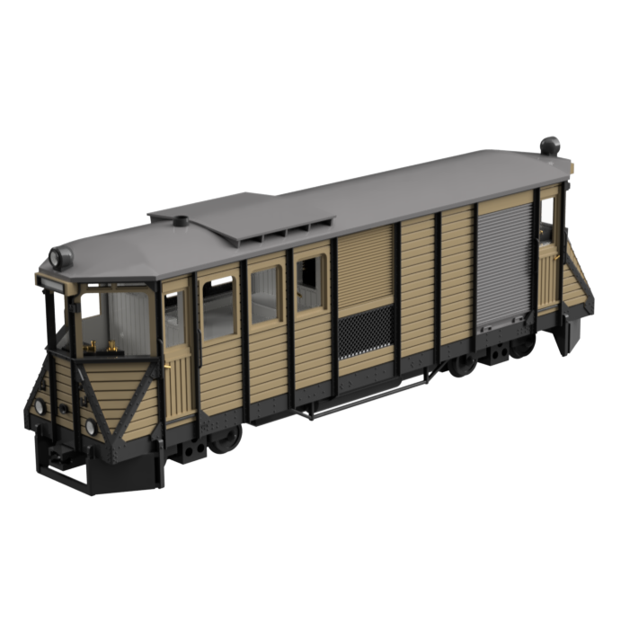FP801A – M-67 Diesel Tram OO9 Gauge