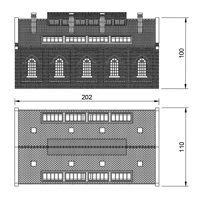 GM806B – LNER Engine Shed TT120/3mm Scale