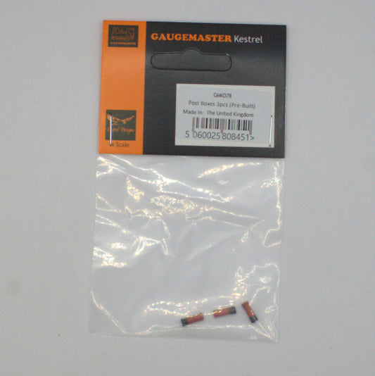 Gaugemaster Kestrel N (1:148) Post Boxes (3)