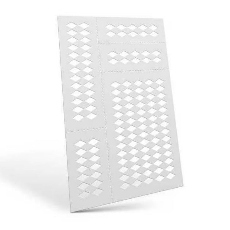 Green Stuff World - Mylar Flexible Stencils HARLEQUIN Medium (9x5mm)