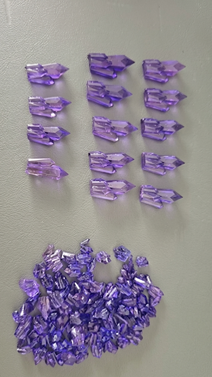 Basing Crystals | High-Detail Clear Resin | Mixed Sizes