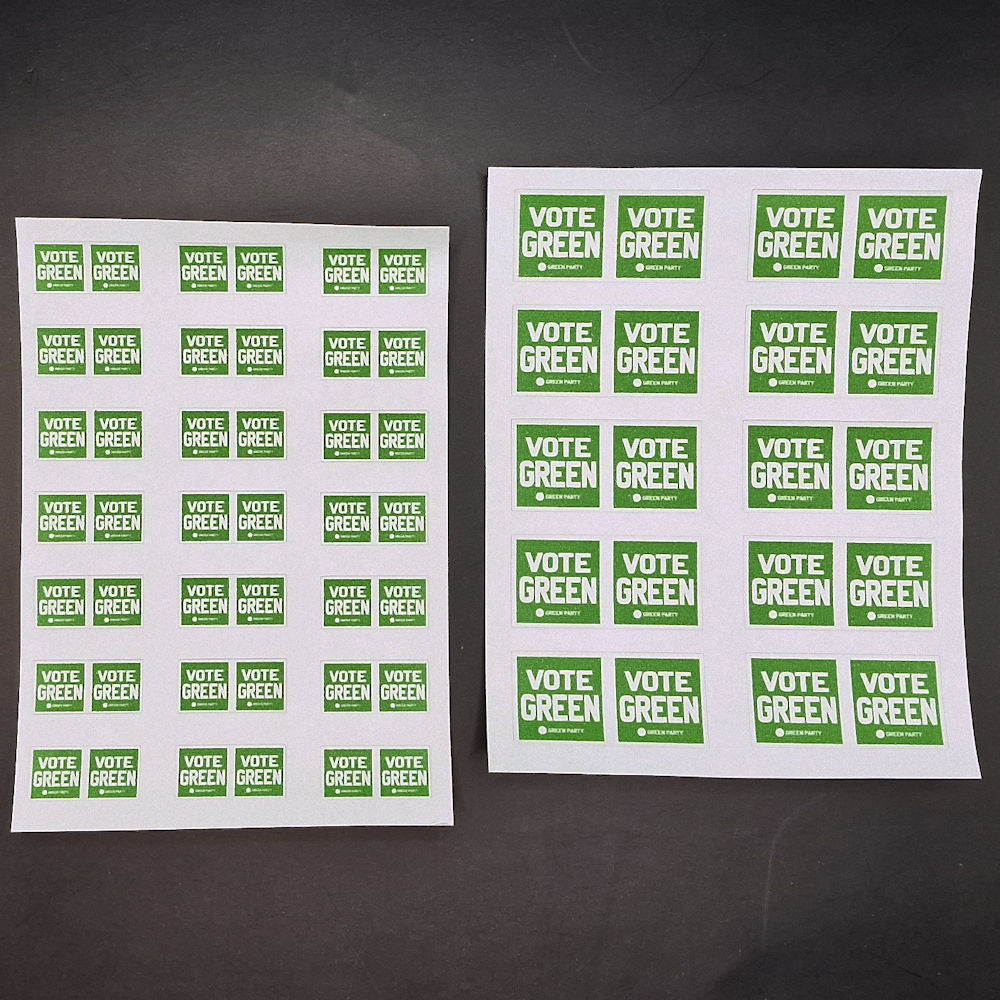 Vote Green Posterboards for OO and O Gauge