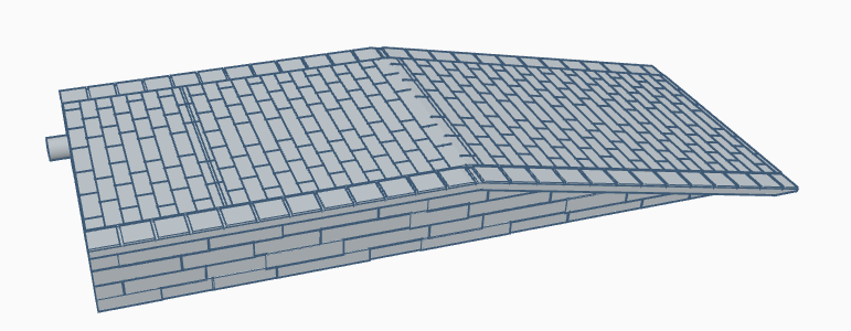 Modular platform system for 00/H0 gauge model railways similar to Hornby R460/R463/R464