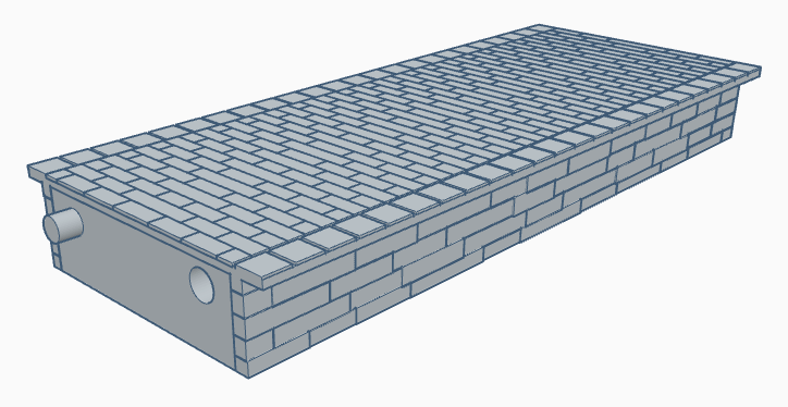 Modular platform system for 00/H0 gauge model railways similar to Hornby R460/R463/R464