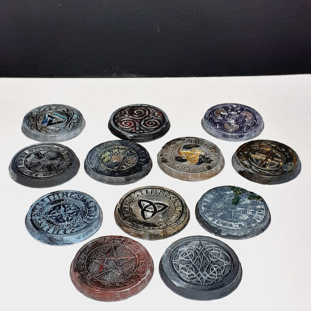 BA0014: 32mm Runic Pentagram