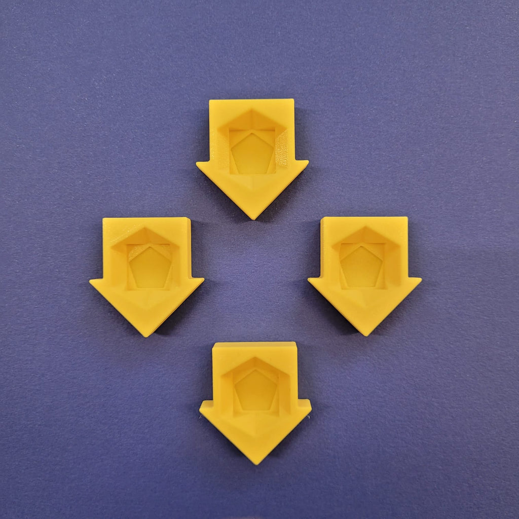 Wound Marker - Pack of 4 Singles (Yellow)