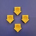Wound Marker - Pack of 4 Singles (Yellow)