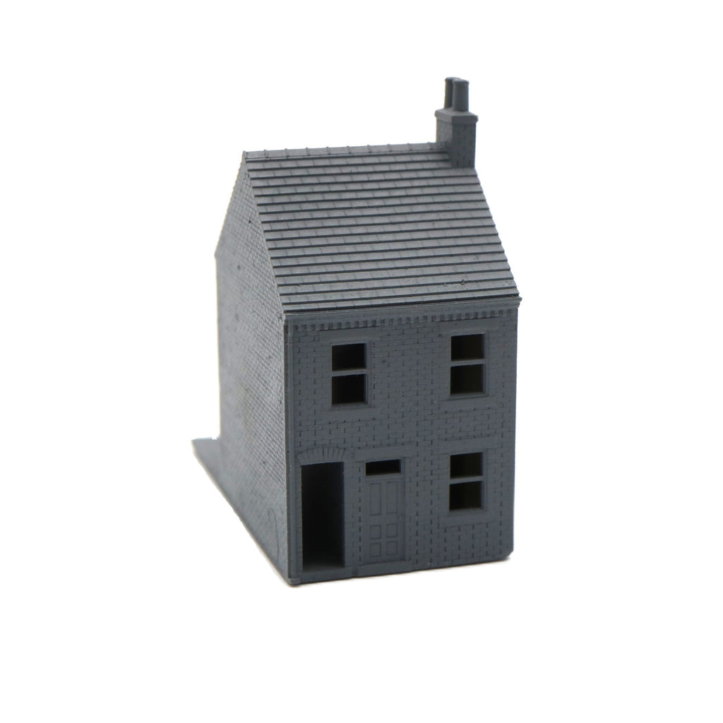 HM008A  – Terraced House w Close N Scale