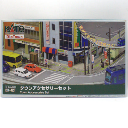 Kato Dio Town N (1:150) Japanese Town Accessories Set