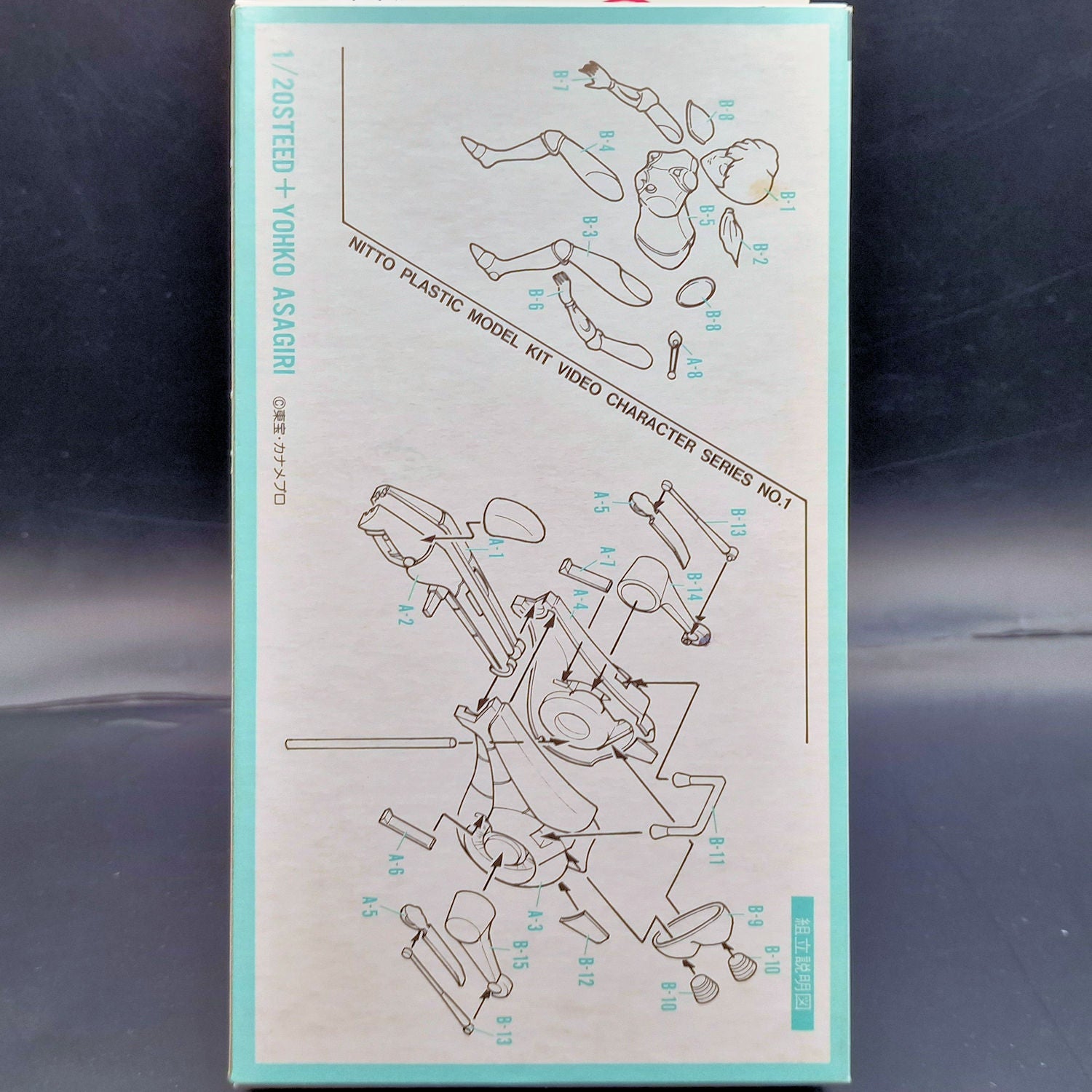 1:12 Leda The Fantastic Adventure of Yohko Nitto Character Series figures