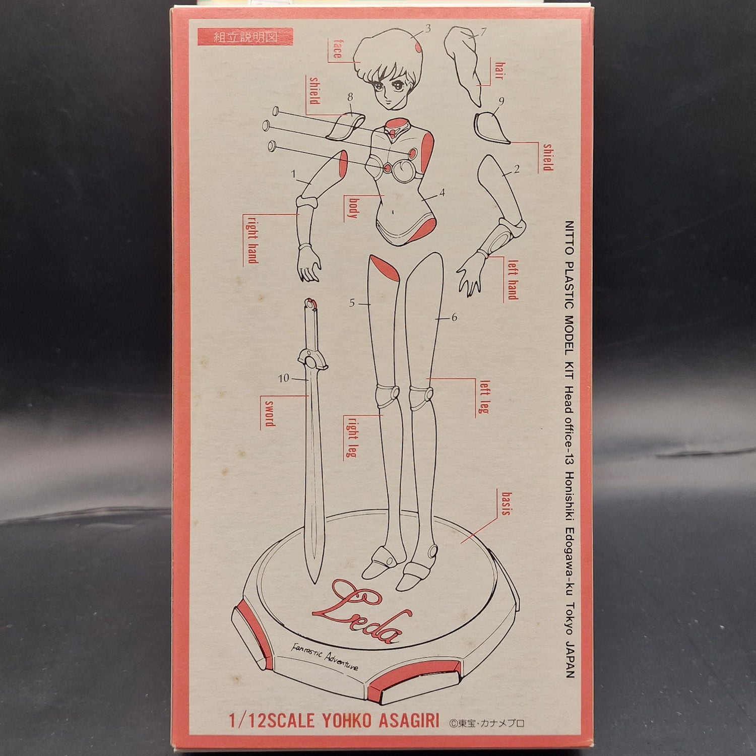 1:12 Leda The Fantastic Adventure of Yohko Nitto Character Series figures