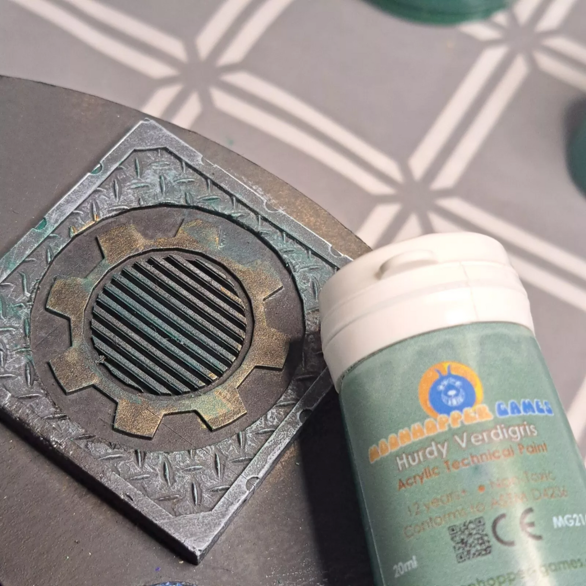 Hurdy Verdigris