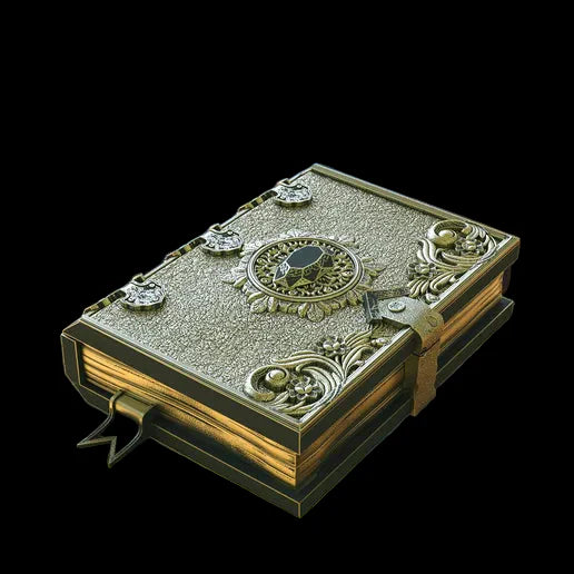 Wizard's Magic Tome Spell Card Holder