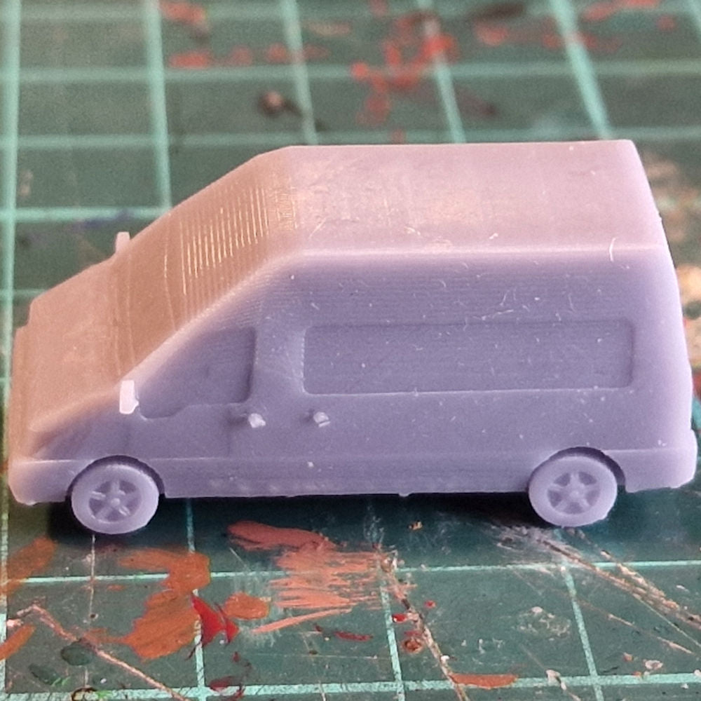 N Gauge (1:150) Modern Van STL