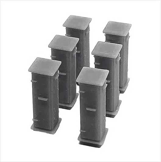 O Scale Lineside Relay Cabinet - Slim (6 pack)