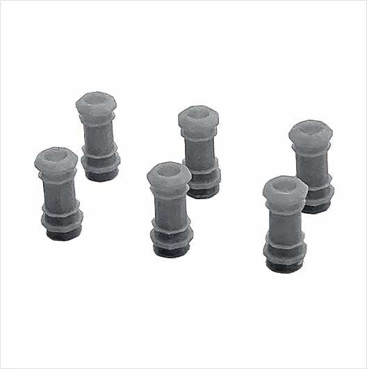 O Scale Chimney Pots - Style 1 (6 pack)