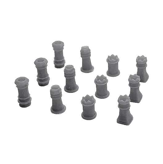 O Scale Chimney Pots - Mixed (12 pack)