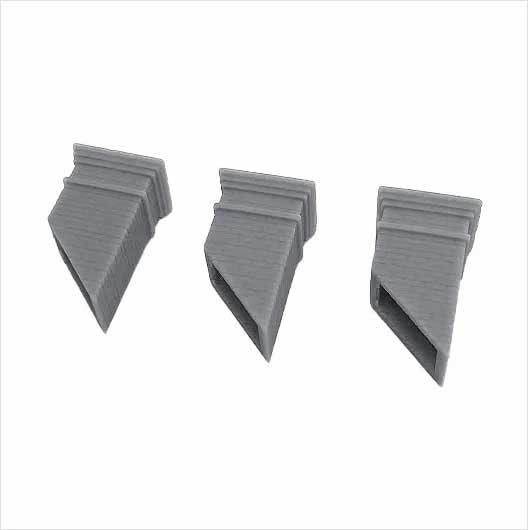 OO Scale Chimney Stack - Style 2 (3 pack)