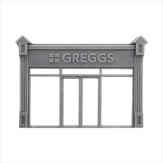 N Scale Victorian Shopfront - Style 4 - Greggs