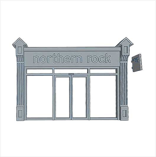 OO Scale Victorian Shopfront - Style 4 - Northern Rock