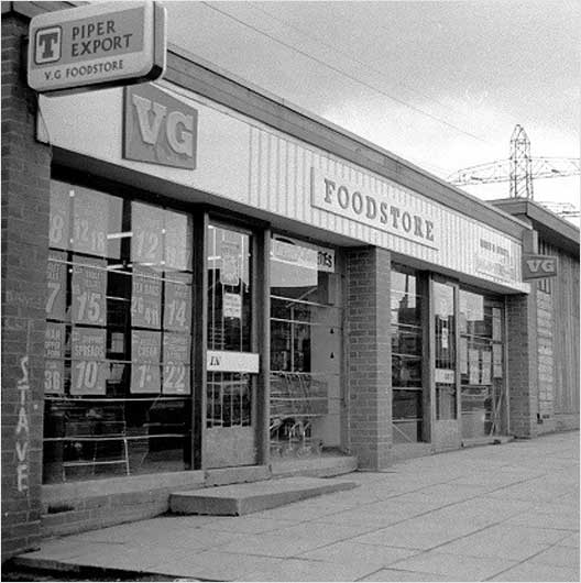 OO Scale Low-Relief  Shop - VG Foodstore