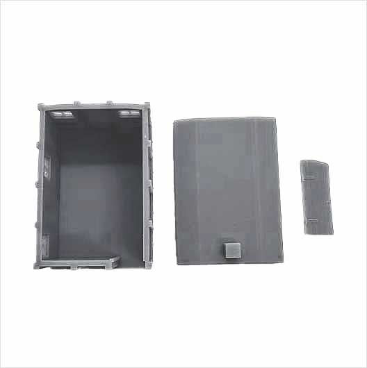 OO Scale Concrete Line-Side Hut - Style 1