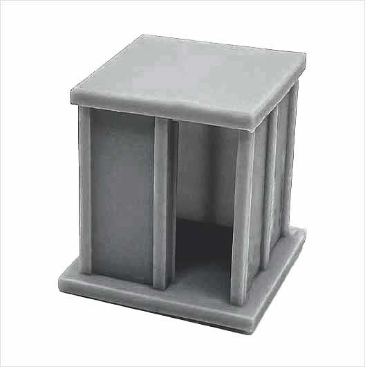 OO Scale Concrete Line-Side Hut - Style 2