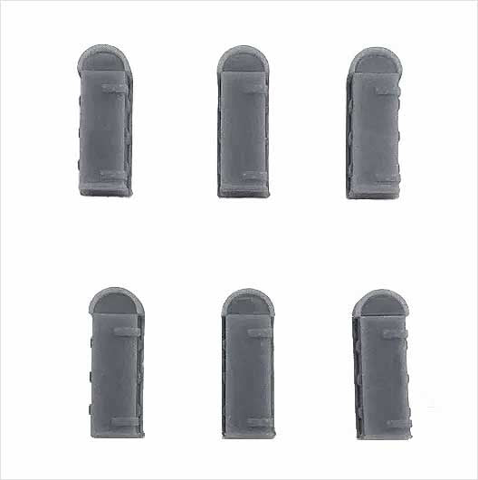 OO Scale London Underground Traction Current Cabinet (6 pack)