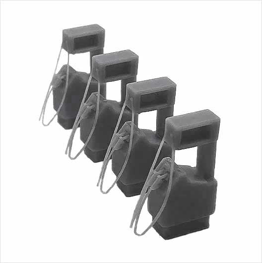 O Scale 1980s Petrol Pump (4 pack)