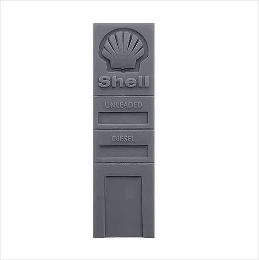O Scale 1965 Shell Petrol Station Totem (1 piece)