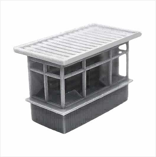 OO Scale Steam-Era News Kiosk