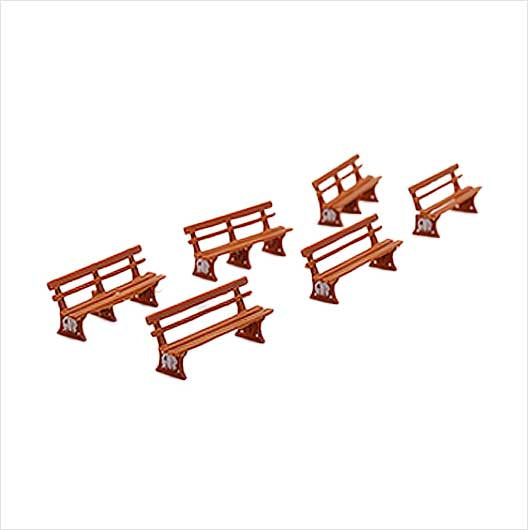OO Scale Pre-Coloured Great Western Railway (GWR) Bench