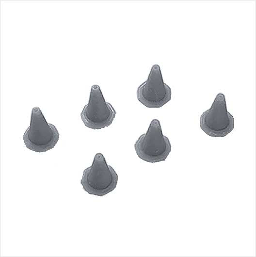 OO Scale Traffic Cone - Style 1 (6 pack)
