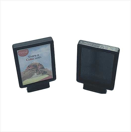 OO Scale Street Advertising Billboard (2 pack)