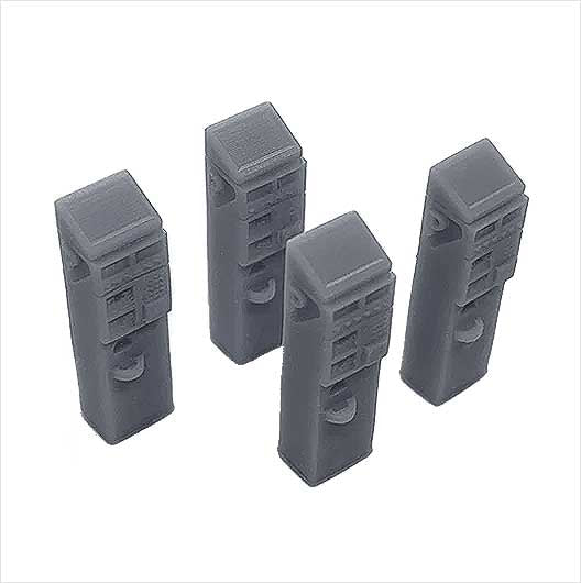 OO Scale Modern Parking Meter (4 pack)