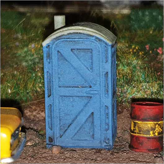 OO Scale Portable Toilet - Style 1