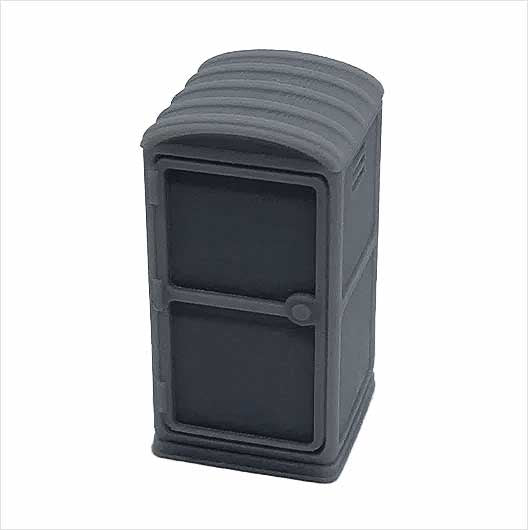 OO Scale Portable Toilet - Style 3