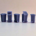 OO (1:76) Wheelie Bins (5)