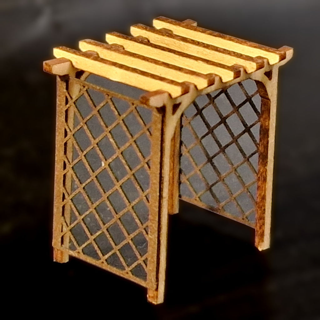 OO Gauge (1:76) Small Garden Pergola