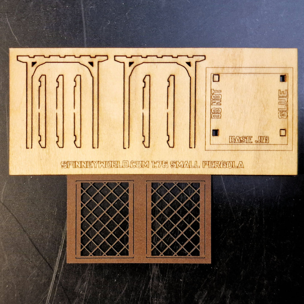 OO Gauge (1:76) Small Garden Pergola