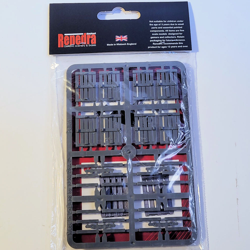 Renedra 1:56 (28mm) Pallets x 8