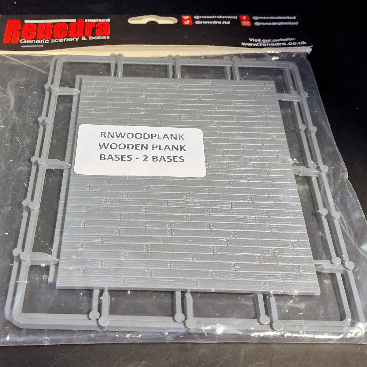 Renedra Wooden Plank Floor Bases