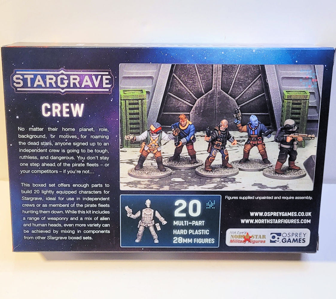 Northstar Stargrave Crew figures 1:56 (28mm)