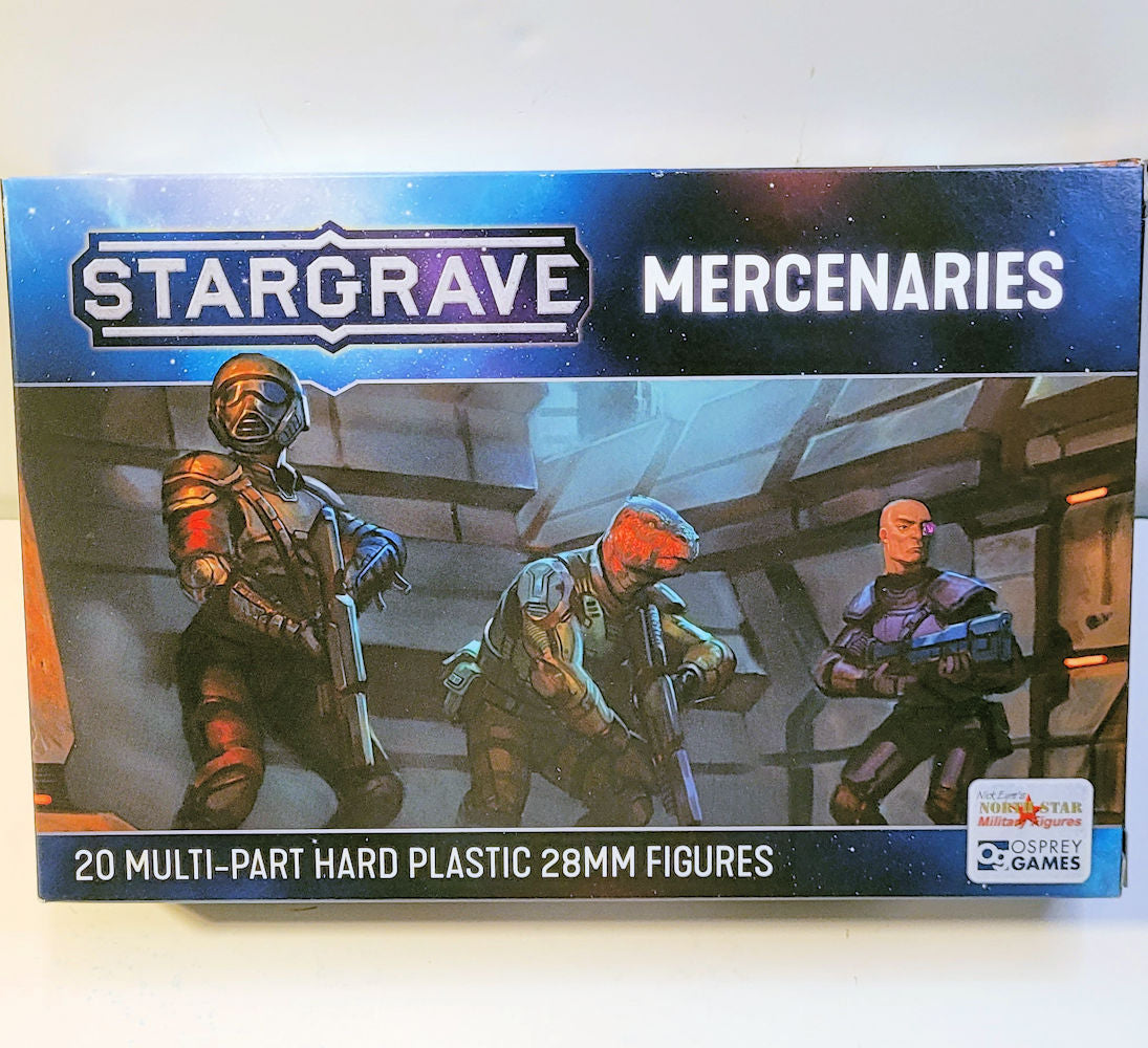North Star Stargrave Mercenaries figures 1:56 (28mm)