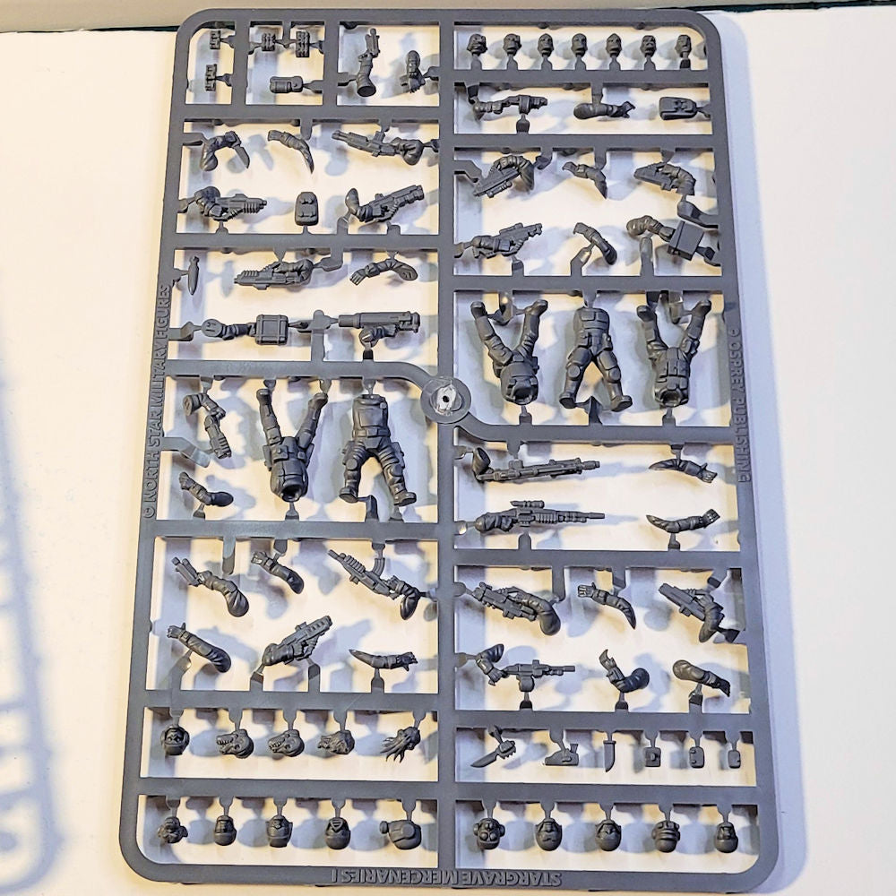 North Star Stargrave Mercenaries figures 1:56 (28mm)