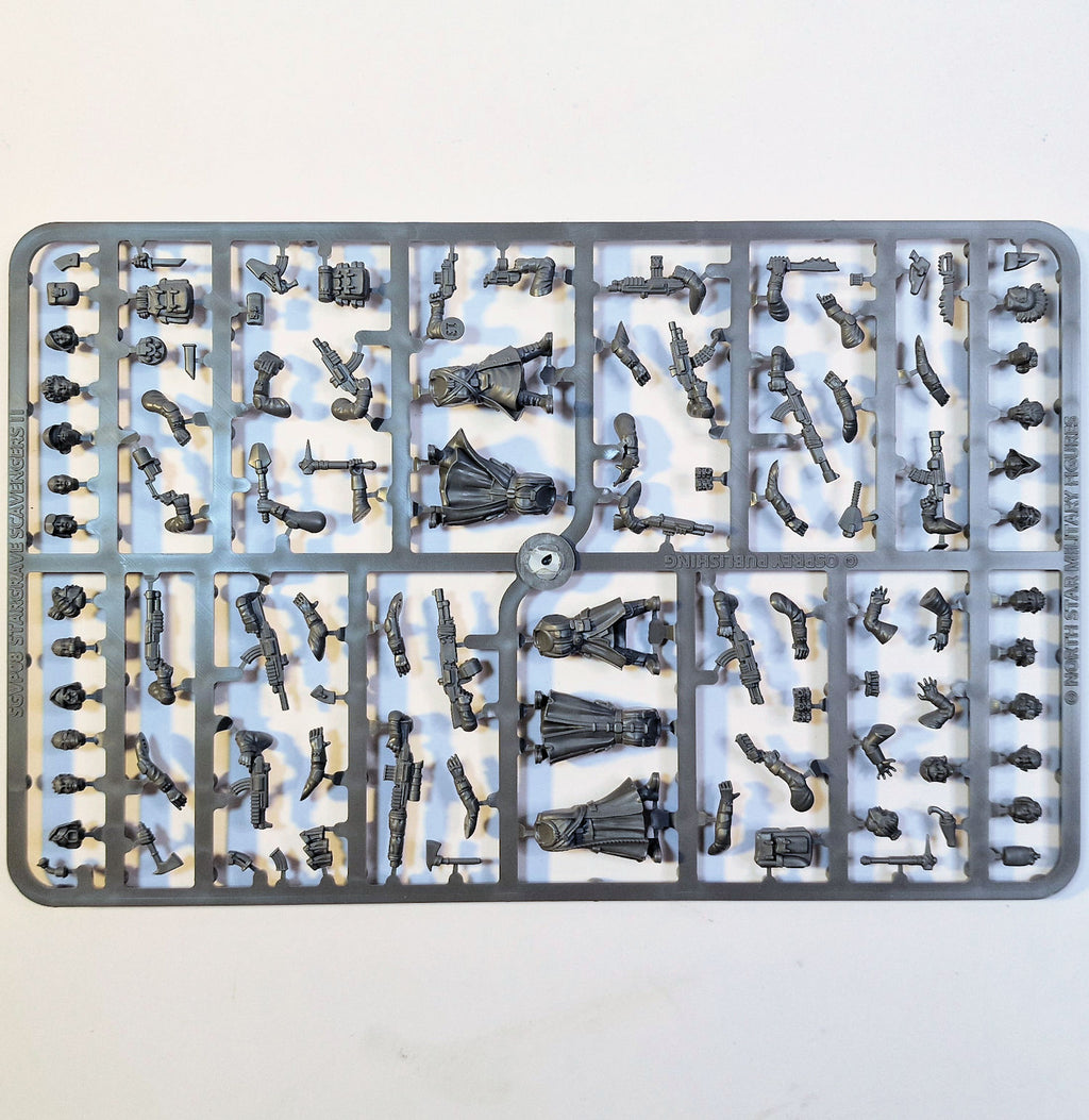 North Star Stargrave Scavengers 2 figures 1:56 (28mm)